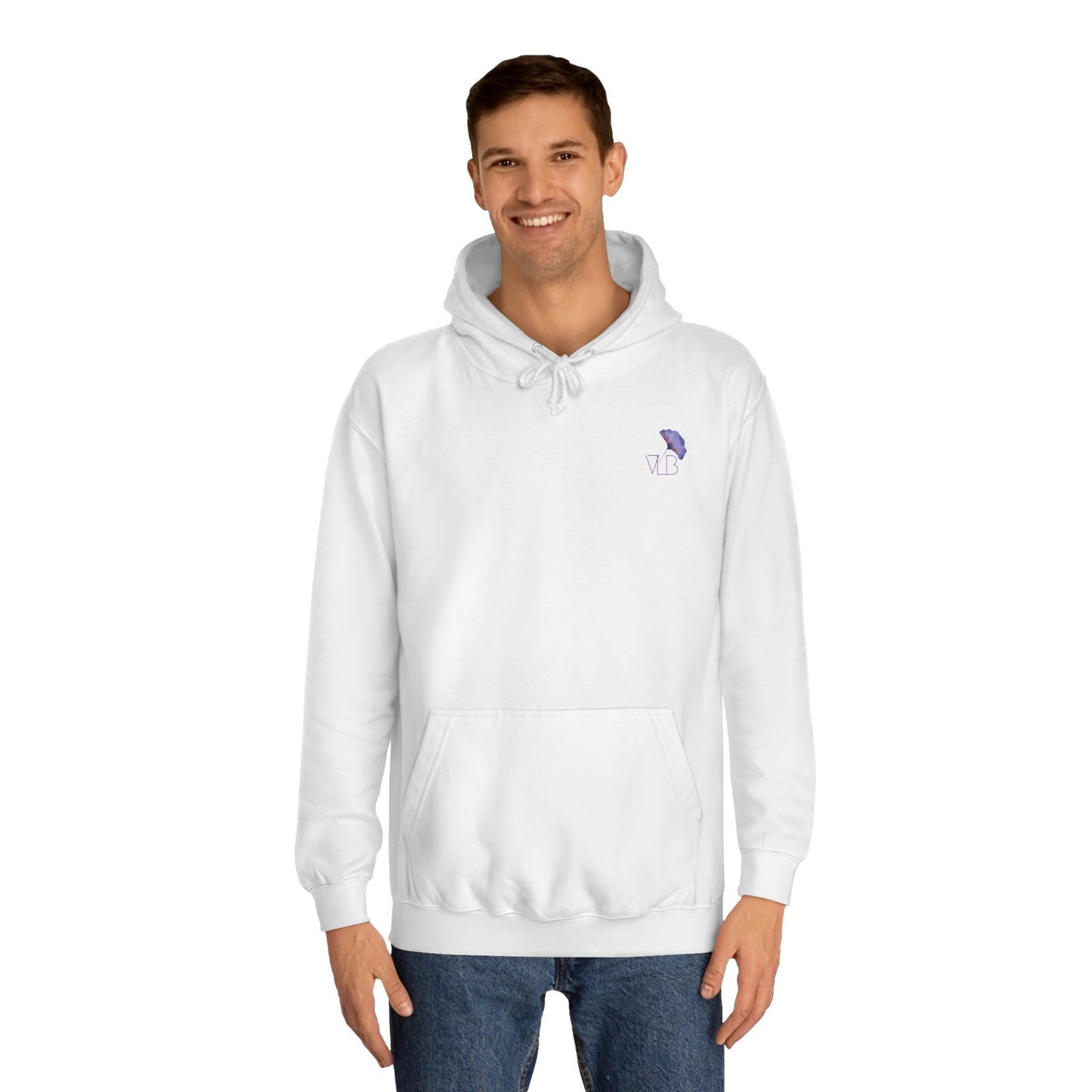 Unisex College Hoodie - Vela Lash Bar