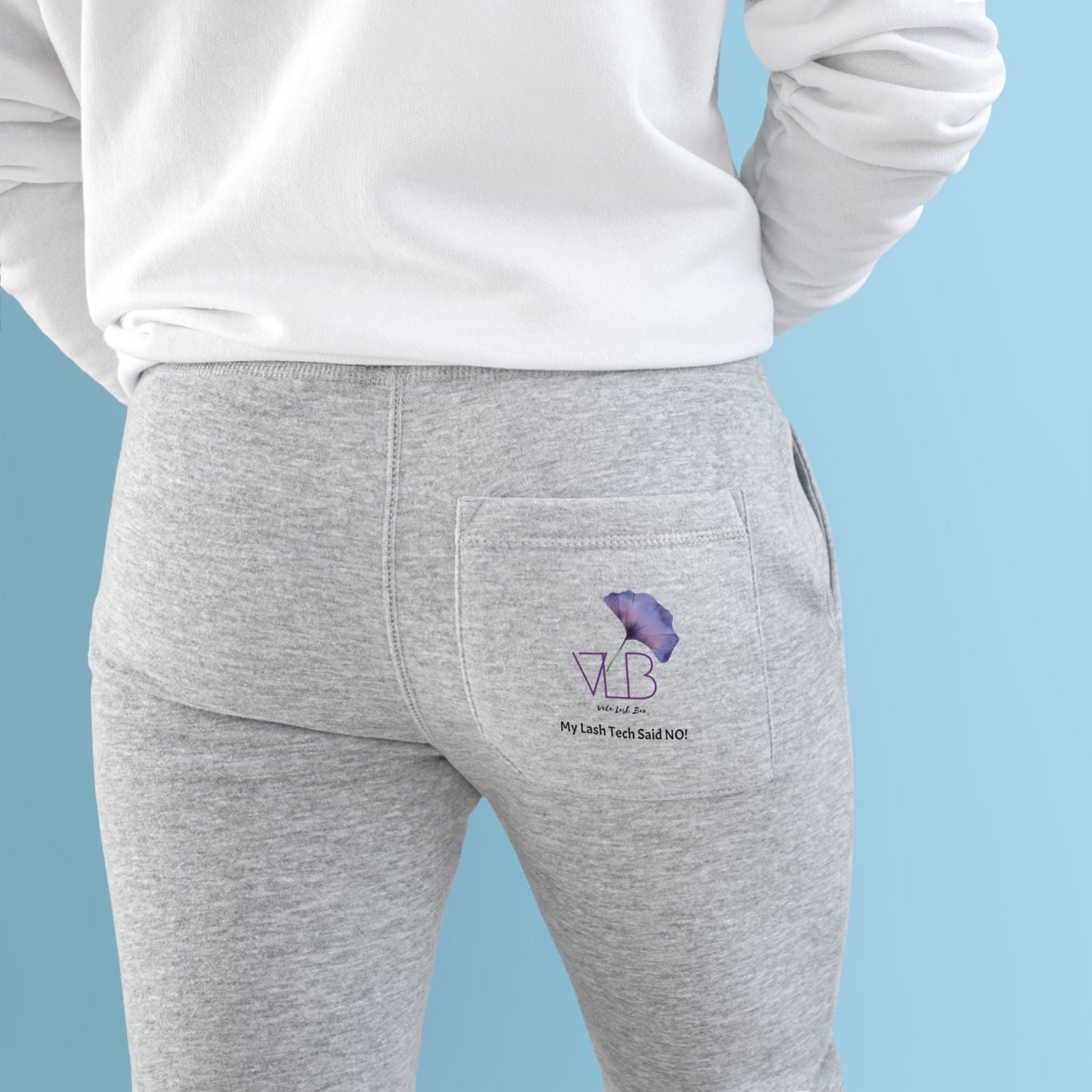 Unisex Fleece Joggers - Vela Lash Bar