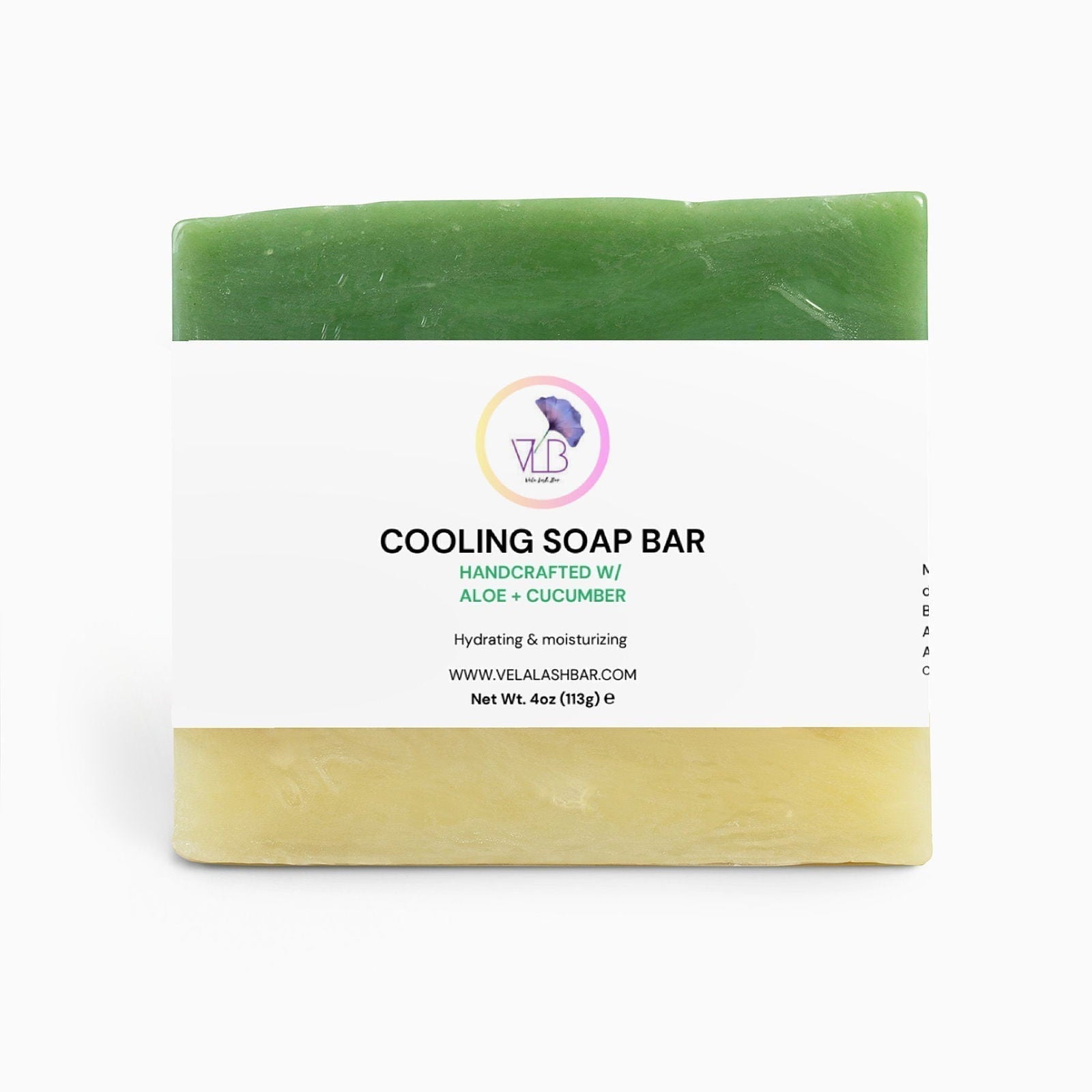 vlb aloe & cool cucumber soap