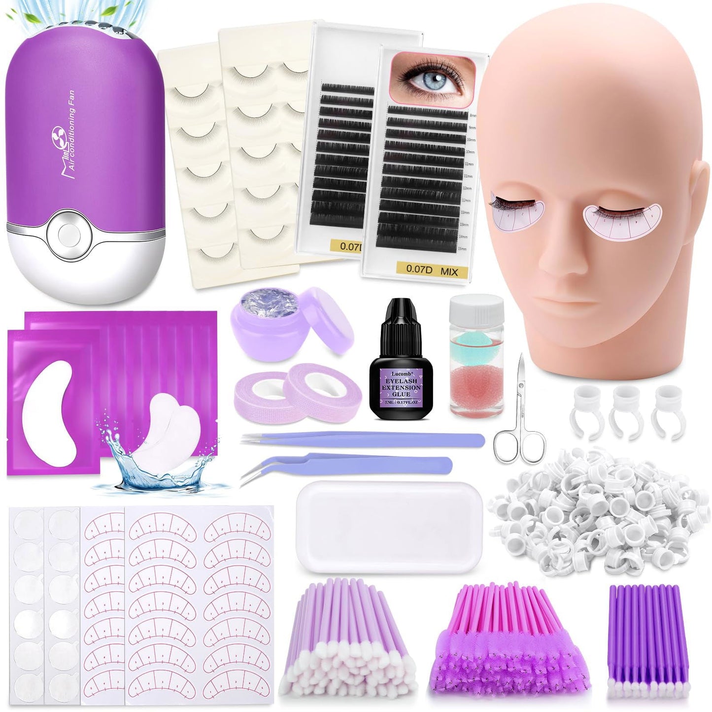 Lash Training Kit for Eyelash Extension - Vela Lash Bar