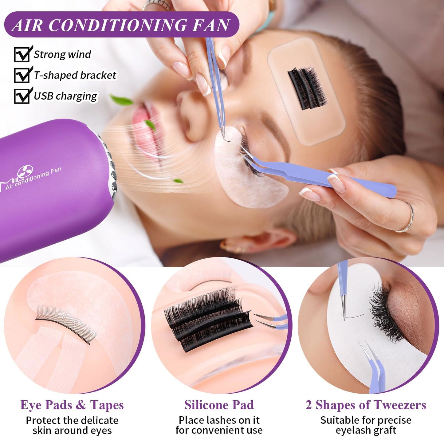 Lash Training Kit for Eyelash Extension - Vela Lash Bar