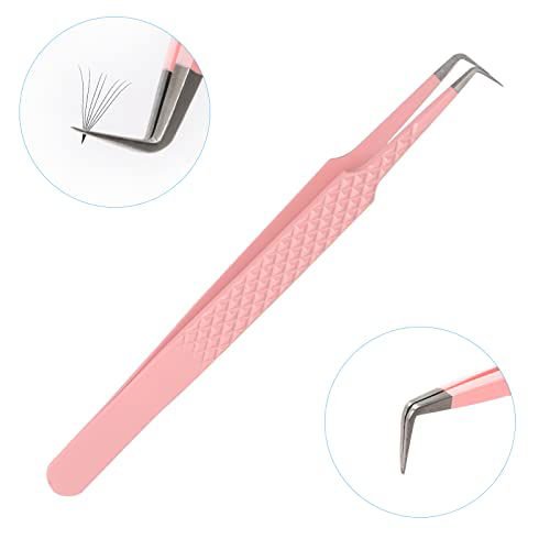 Lash Tweezers Precision Stainless Steel Professional - Vela Lash Bar