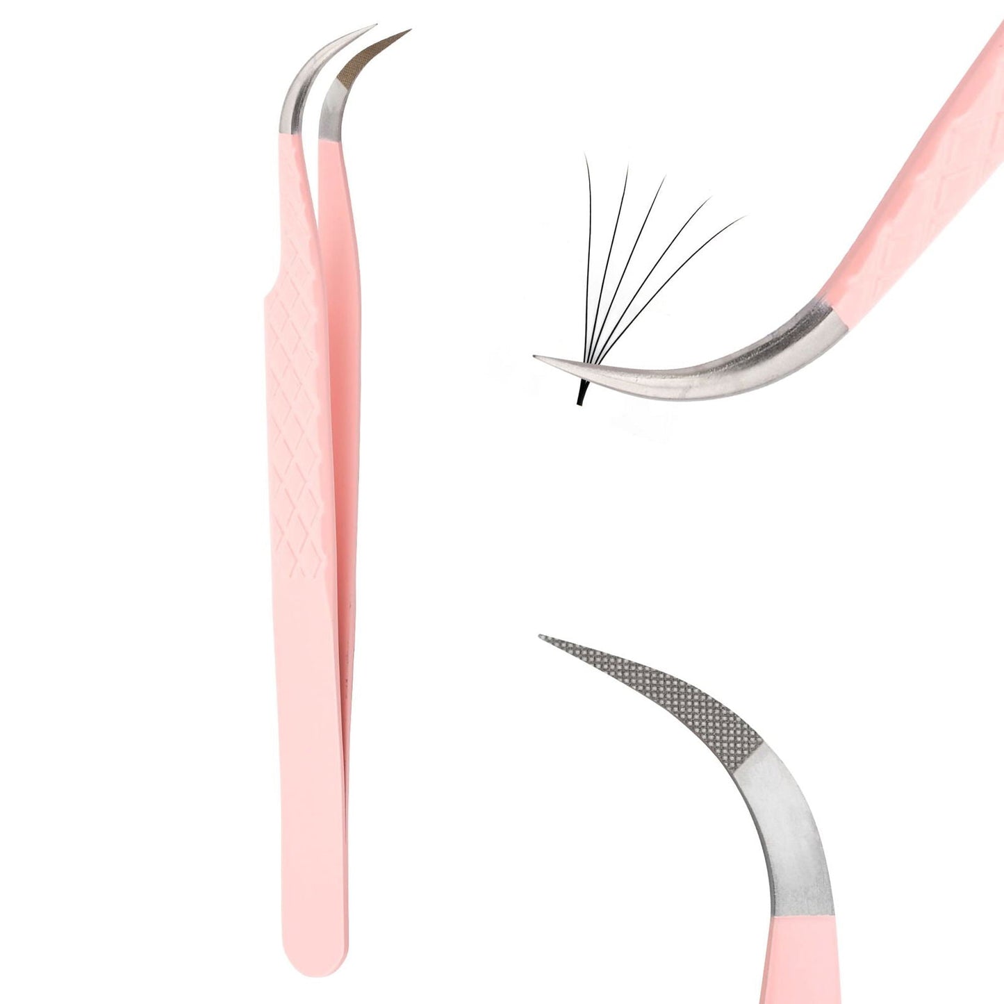 Lash Tweezers Precision Stainless Steel Professional - Vela Lash Bar